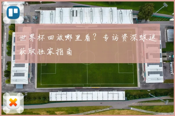 世界杯回放哪里看?专访资深球迷获取独家指南