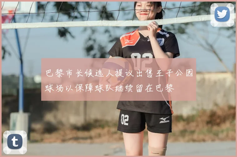 巴黎市长候选人提议出售王子公园球场以保障球队继续留在巴黎