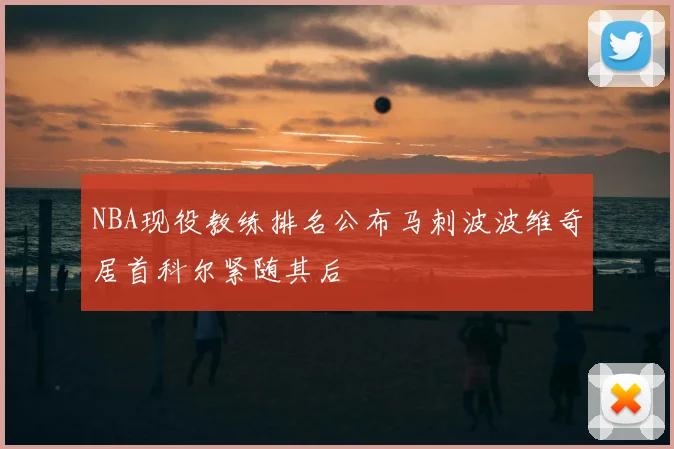 NBA现役教练排名公布马刺波波维奇居首科尔紧随其后