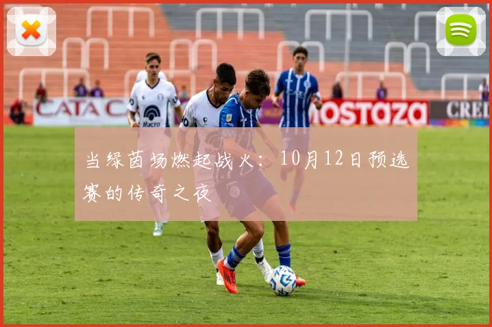 当绿茵场燃起战火:10月12日预选赛的传奇之夜